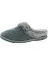 SKECHERS COZY CAMPFIRE HOME ESSENTIAL WOMENS FAUX FUR SLIP ON SLIDE SLIPPERS