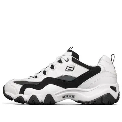 Skechers D Lites 2.0 Running Shoes White/black/grey