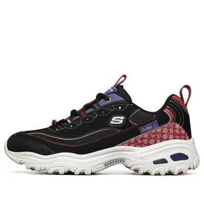 Skechers D Lites Low-top Running Shoes Black In Multi