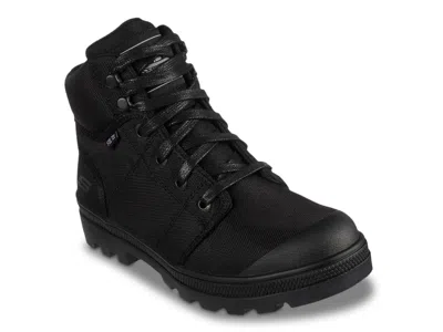 Skechers Darragh Steel Toe Work Boot In Black