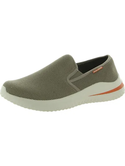 Skechers Men's Palmero Matthis Moc Toe Canvas Slip-on Casual Sneakers From Finish Line In Multi