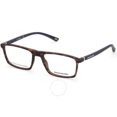 Skechers Demo Rectangular Men's Eyeglasses Se3302 052 54