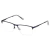 Skechers Demo Rectangular Men's Eyeglasses Se3351 091 55 In Black
