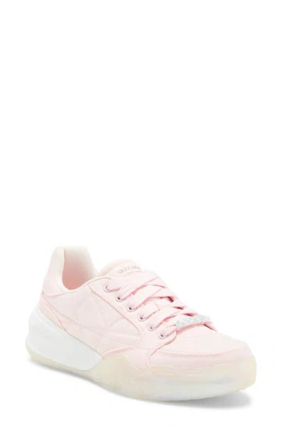 Skechers Denali Sublte Spark Low Top Sneaker In Light Pink