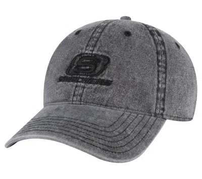 Skechers Denim Embroidered Hat In Black