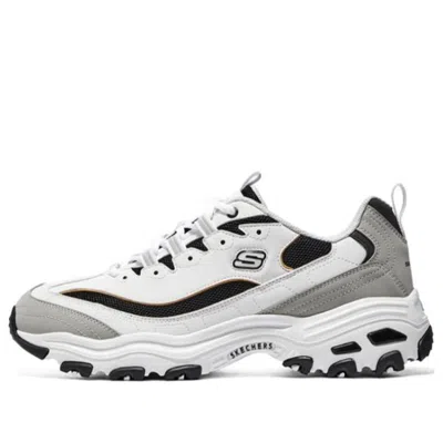 Skechers Dlites 1.0 'black White Grey'