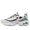 Skechers Dlites 1.0 Chunky Shoes 'beige Navy' In Multi