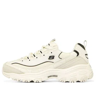 Skechers D'lites 1.0 'creamwhite Black' In Multi