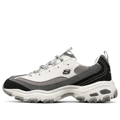 Skechers D'lites 1.0 Low-top Running Shoes Black/grey