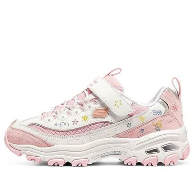 Skechers Dlites 1.0 'pink White' In Multi