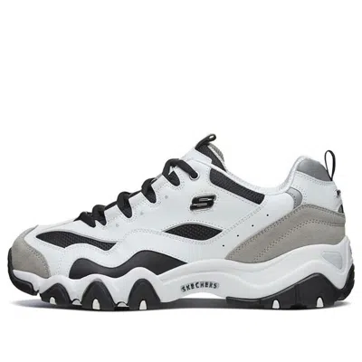 Skechers Dlites 2.0 'white Black Gray'