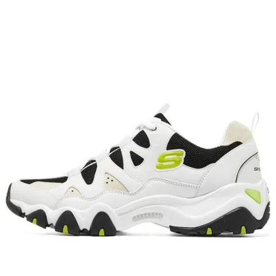 Skechers D'lites 2.0 'white Black Green'