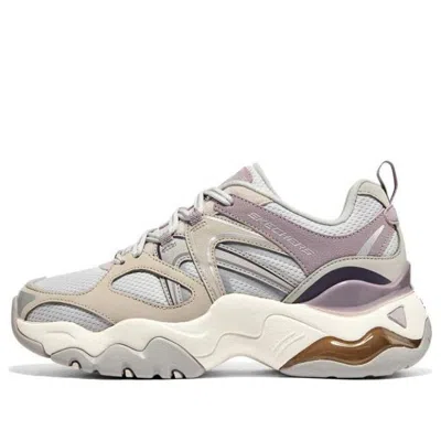 Skechers Dlites 3.0 Air Sneakers 'grey Purple Beige' In Multi