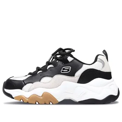 Skechers D'lites 3.0 'black White Graybrown'