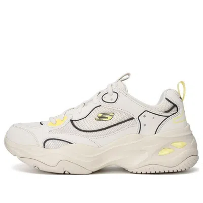 Skechers Dlites 4.0 'cream White Yellow' In Multi