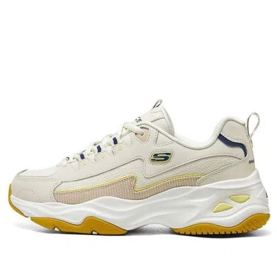 Skechers D'lites 4.0 Shoes 'beige Yellow' In Multi