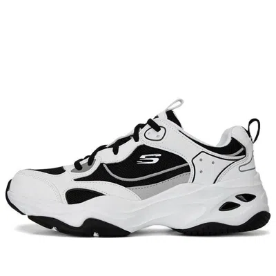 Skechers Dlites 4.0 'white Black Grey' In Multi