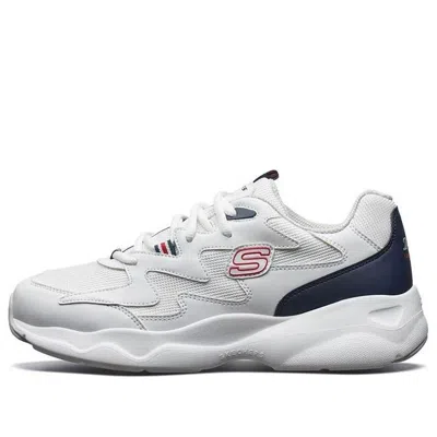 Skechers D'lites Airy Low-top Running Shoes White/black/red