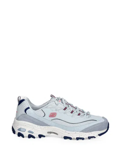 Skechers D'lites Chunky-sole Sneakers In Blue