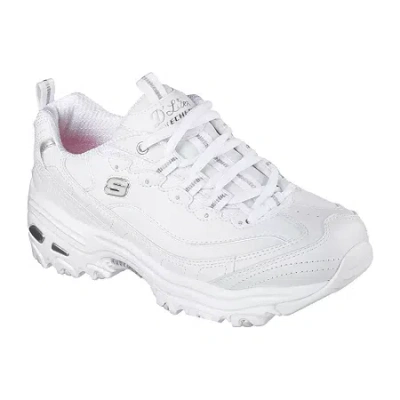 Skechers D'lites Fresh Start Womens Walking Shoes In White