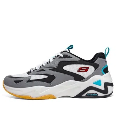 Skechers D'lites Hyper Burst 'grey White Multi'