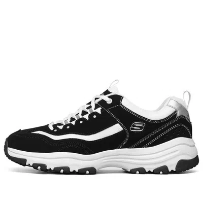 Skechers D'lites I-conik Low-top Running Shoes Black/white