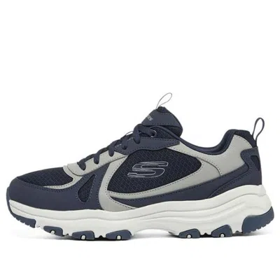 Skechers Dlites I-conik 'navy Grey' In Blue
