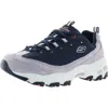Skechers D'lites Moon View Womens Air Cooled Memory Foam Sneakers In Blue
