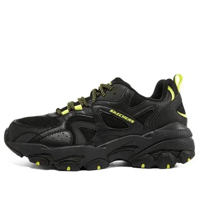 Skechers Dlites Sneakers 'black Yellow'
