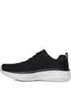 Skechers D'lux Ultra "black" Sneakers In Black