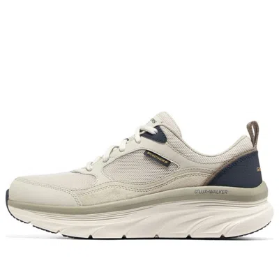 Skechers D'lux Walker 'graybrown Navy Blue' In Multi