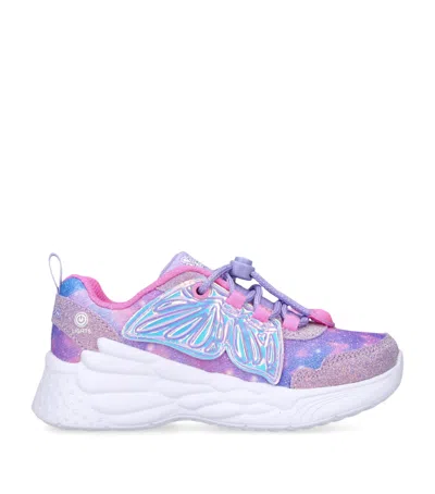 Skechers Kids' Dream Racer Trainers In Neutral