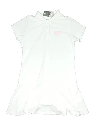 Pre-owned Skechers Kids' Dress In White