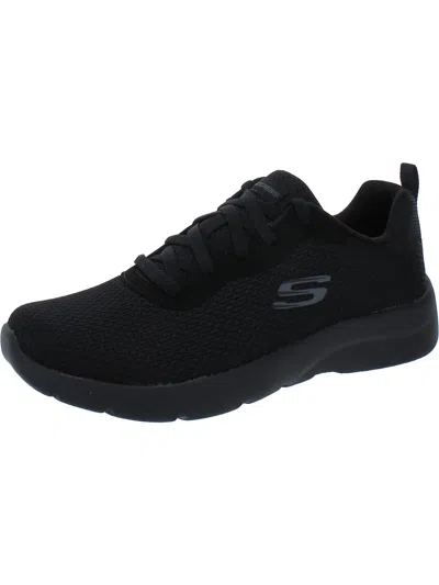 Skechers Dynamight Womens Washav Fitness Athletic And Training Shoes In Black