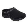 Skechers Easy Going Seasonal Grace Womens Moc Closed Toe Clogs In Black