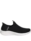 Skechers Easy Win Sneakers In Black