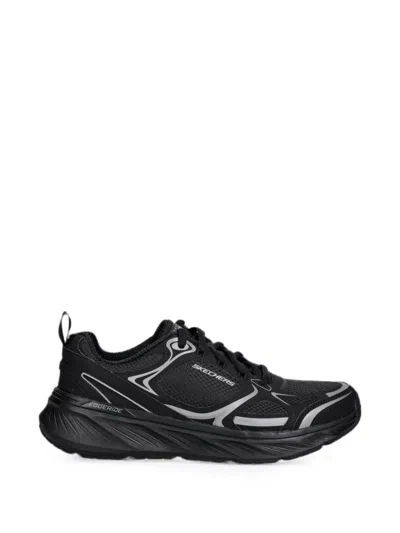 Skechers Edgeride Exodis Mesh Sneakers In Black