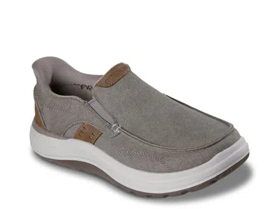 Skechers Extra Wide Width Hands Free Slipins Relaxed Fit Altman Murdock Slipon In Brown