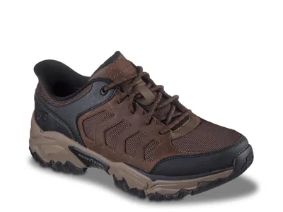 Skechers Extra Wide Width Slipins Relaxed Fit Terraform Jagger Trail Shoe In Brown