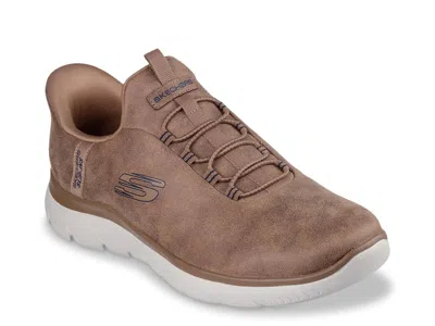 Skechers Extra Wide Width Slipins Summits Korlo Slipon Sneaker In Brown