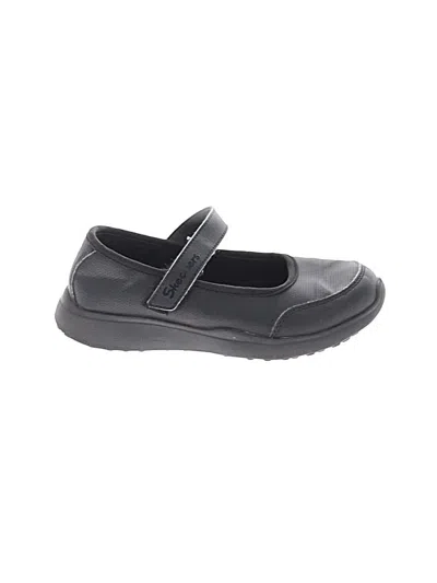Pre-owned Skechers Kids' Flats In Black