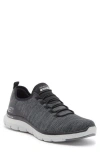 Skechers Ultra Flex 3.0 Right Away Mens Performance Lifestyle Slip-on Sneakers In Black/grey