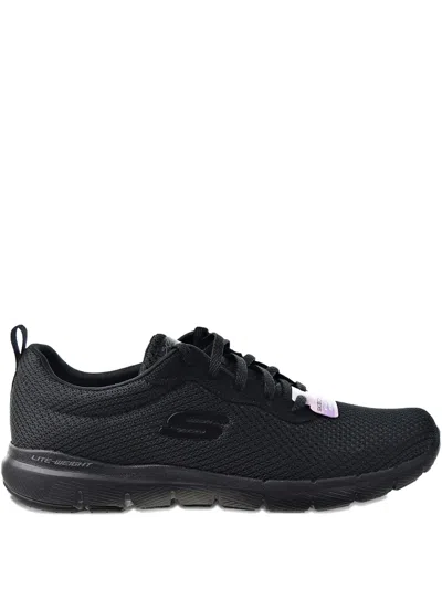 Skechers Flex Appeal 3.0-first Insight Lace-up Sneakers In Black