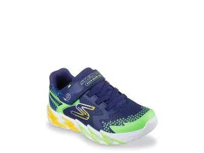 Skechers Flexglow Bolt Lightup Sneaker Kids' In Blue