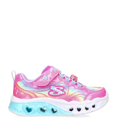 Skechers Kids' Flutter Heart Sneakers In Pink