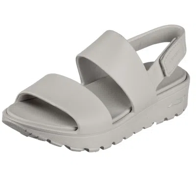 Skechers Foamies Arch Fit Footsteps - Day Dream Natural 111380 Women's In Gray