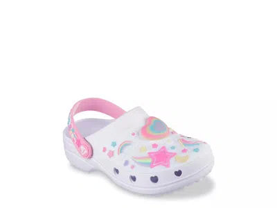Skechers Foamies Heart Charmer Unicorn Clog Kids' In White