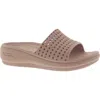 Skechers Foamies Womens Pool Flat Wedge Sandals In Multi