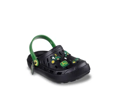 Skechers Foamies X John Deere Swifters Tractor Splash Clog Kids' In Black