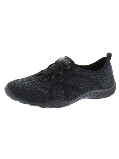 Skechers Fortune Womens Trainers Lifestyle Walking Shoes In Black